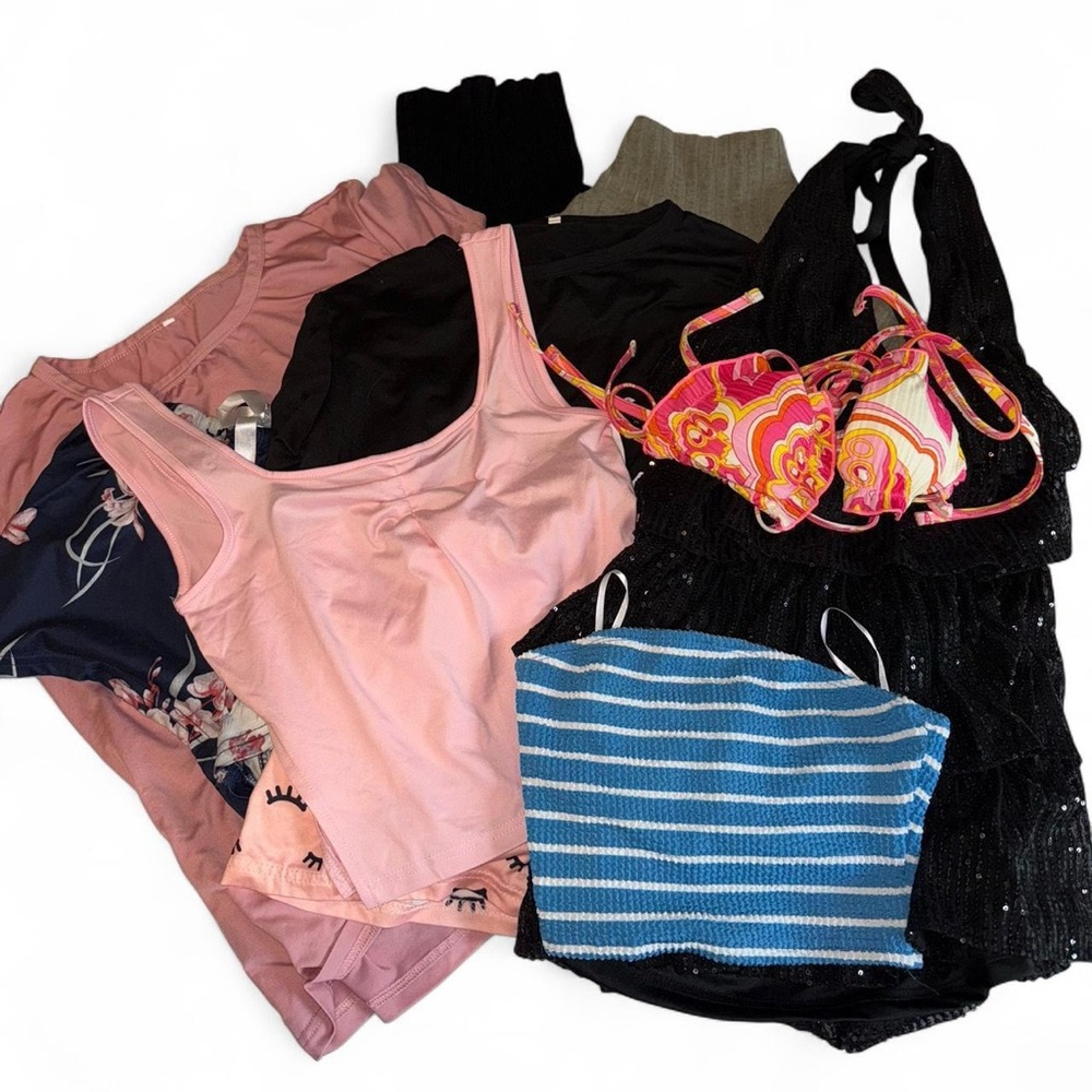 SHEIN Women's Mixed Apparel- 10 Item bundle